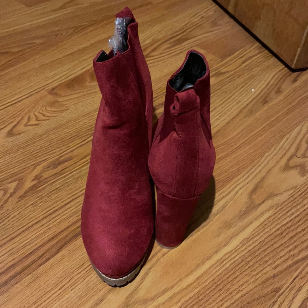 Bootie heels